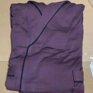 Noble Mount Men's Jersey French Terry Robe S/M - Purple